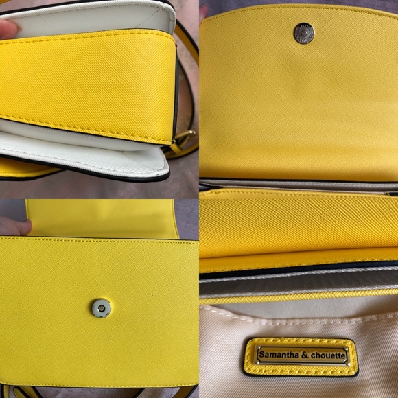 ✅SOLD✅AUTHENTIC SAMANTHA & CHOUETTE SLING BAG - Picture 4 of 8